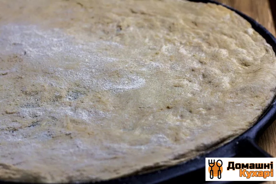 Сирна піца з часниковим маслом - фото крок 2