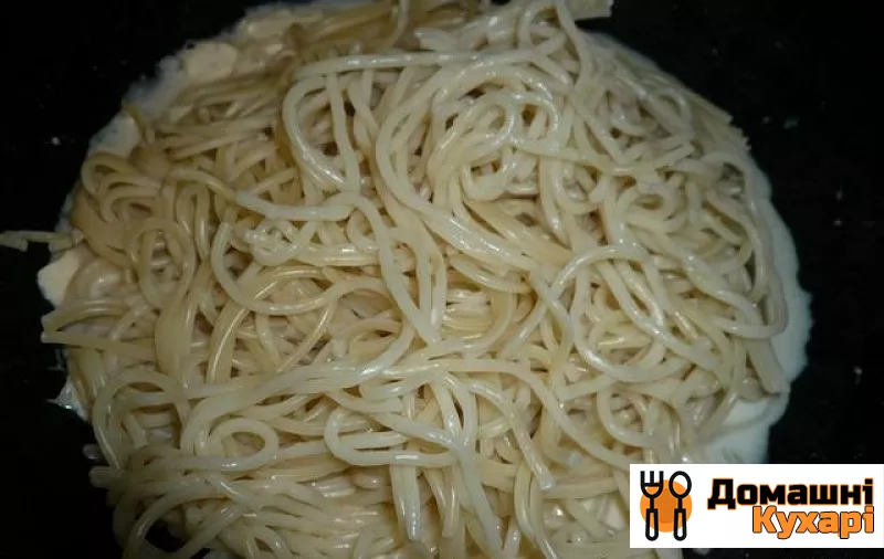 Сирний соус для спагетті - фото крок 4
