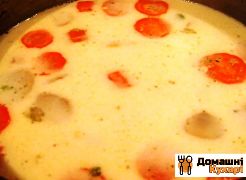 Сирний суп без м'яса - фото крок 4