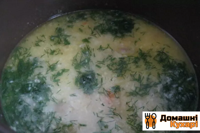 Сирний суп з грибами - фото крок 3