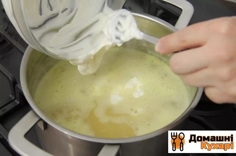 Сирний суп з галушками - фото крок 8