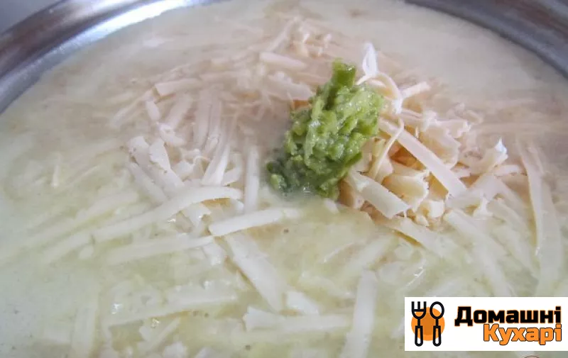 Сирний суп з крабовими паличками - фото крок 4