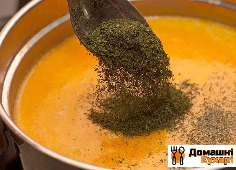 Сирний суп з креветками - фото крок 7