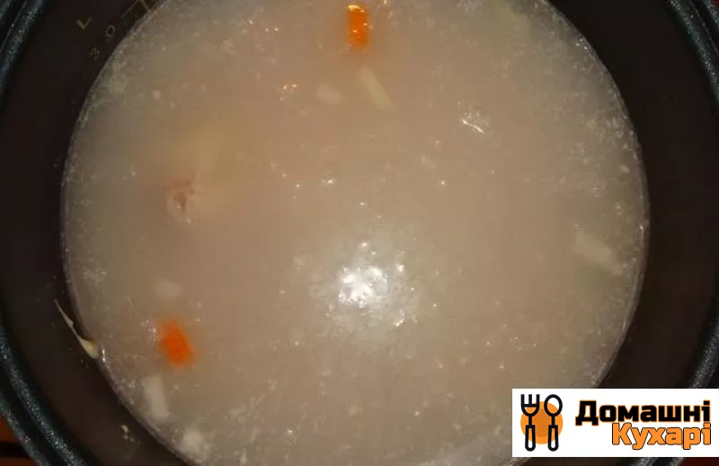 Сирний суп зі свининою в мультиварці - фото крок 4