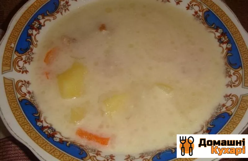 Сирний суп зі свининою в мультиварці - фото крок 6