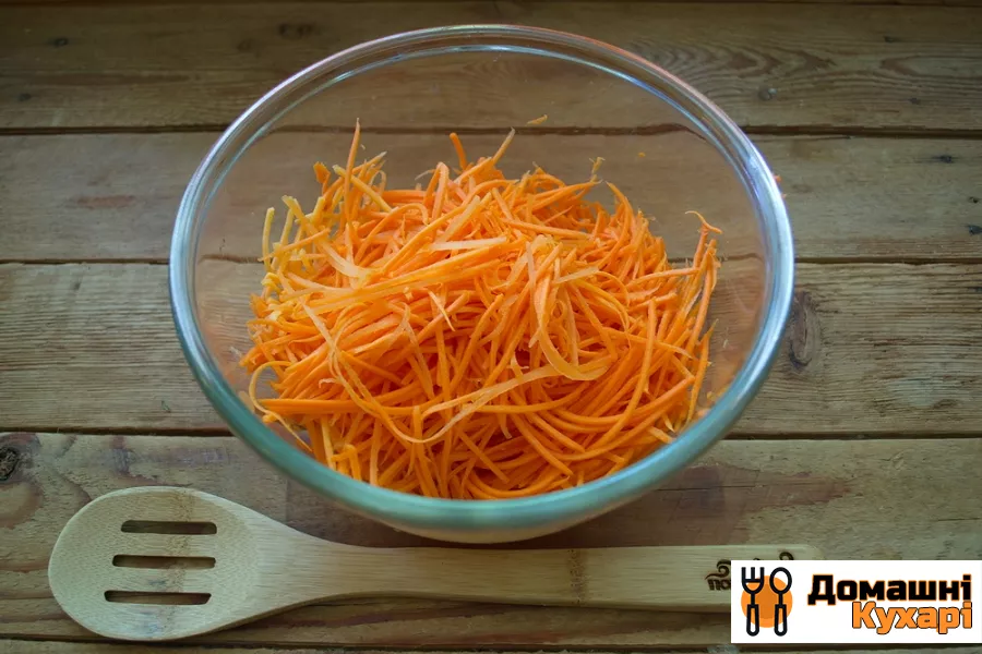Сироедческая морквина по-корейськи - фото крок 1