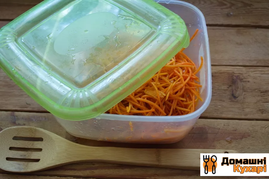 Сироедческая морквина по-корейськи - фото крок 4