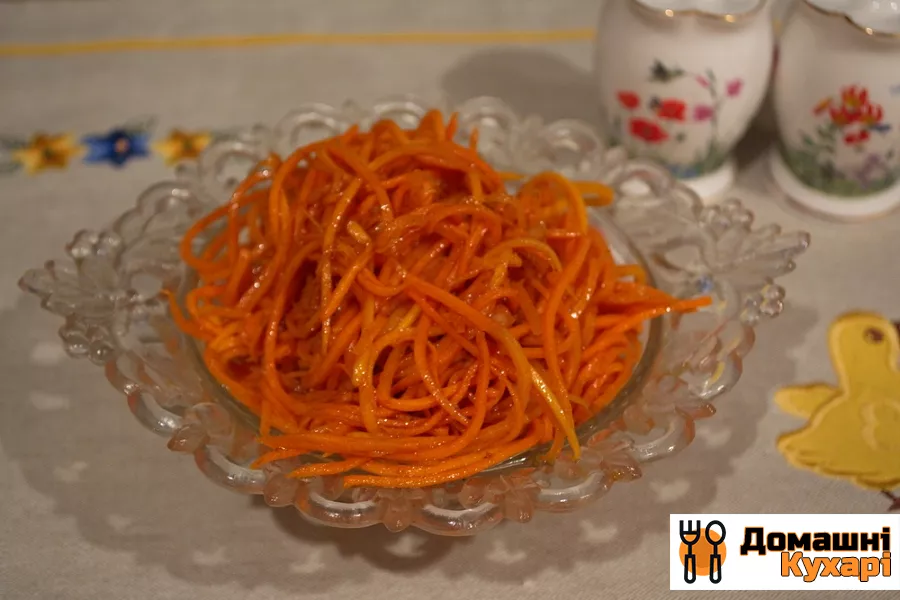 Сироедческая морквина по-корейськи - фото крок 5