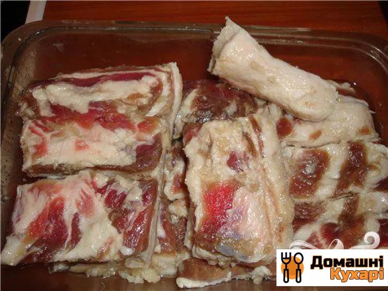 сиров'ялена ковбаса - фото крок 1