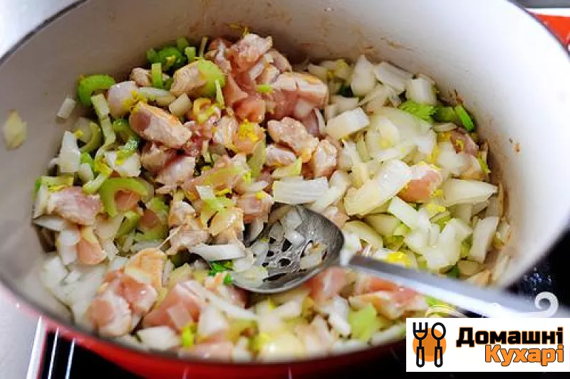 Тайський курячий суп з рисом - фото крок 1