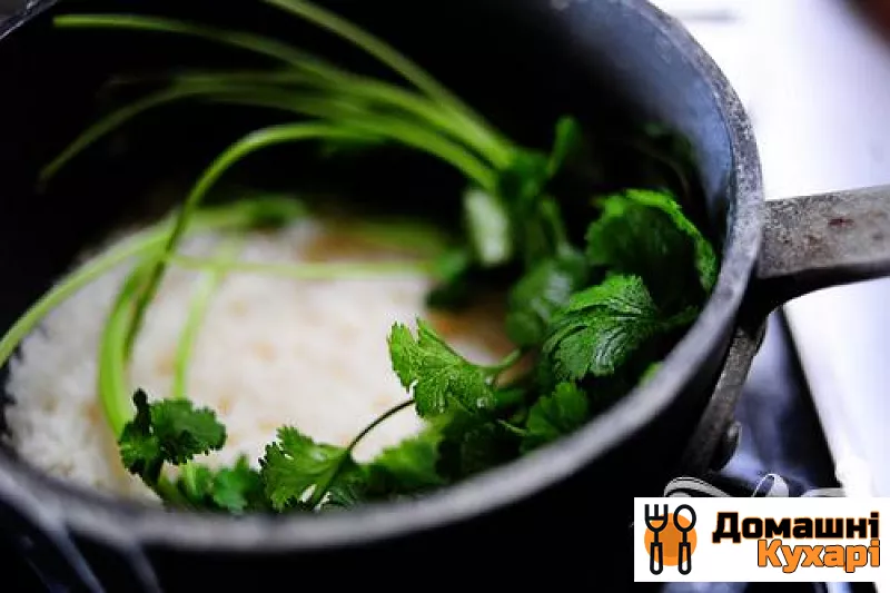 Тайський курячий суп з рисом - фото крок 4