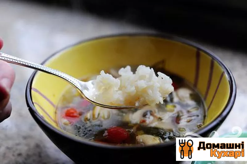 Тайський курячий суп з рисом - фото крок 5