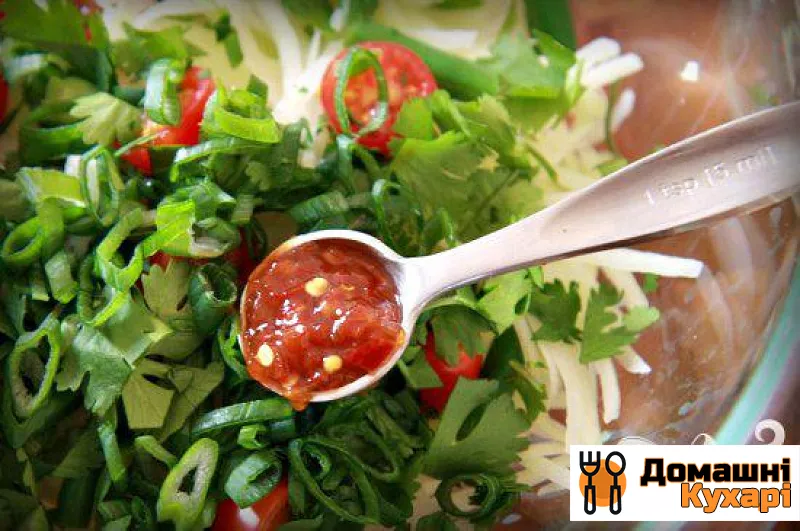 Тайський салат з папайї та креветок - фото крок 5