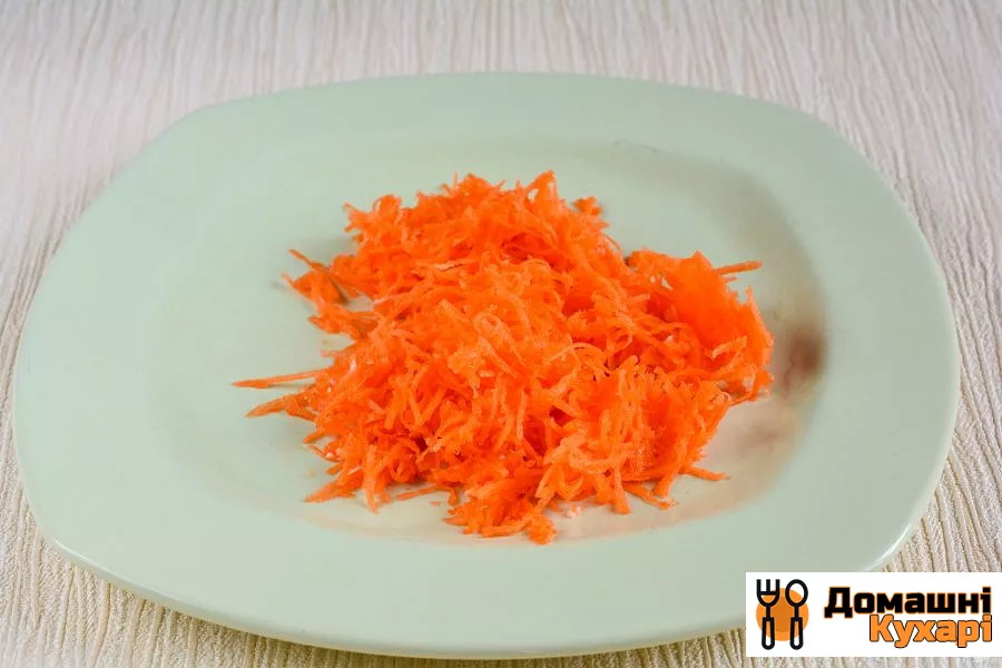 Тарталетки з сиром, часником та морквою - фото крок 5