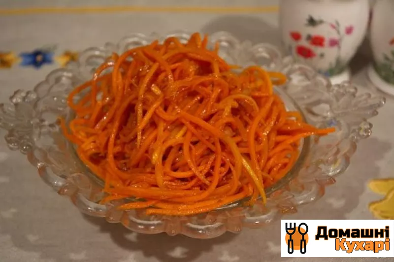 Сироедческая морквина по-корейськи