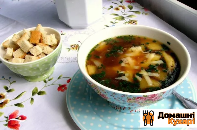 Рецепт Тюрингский цибульний суп